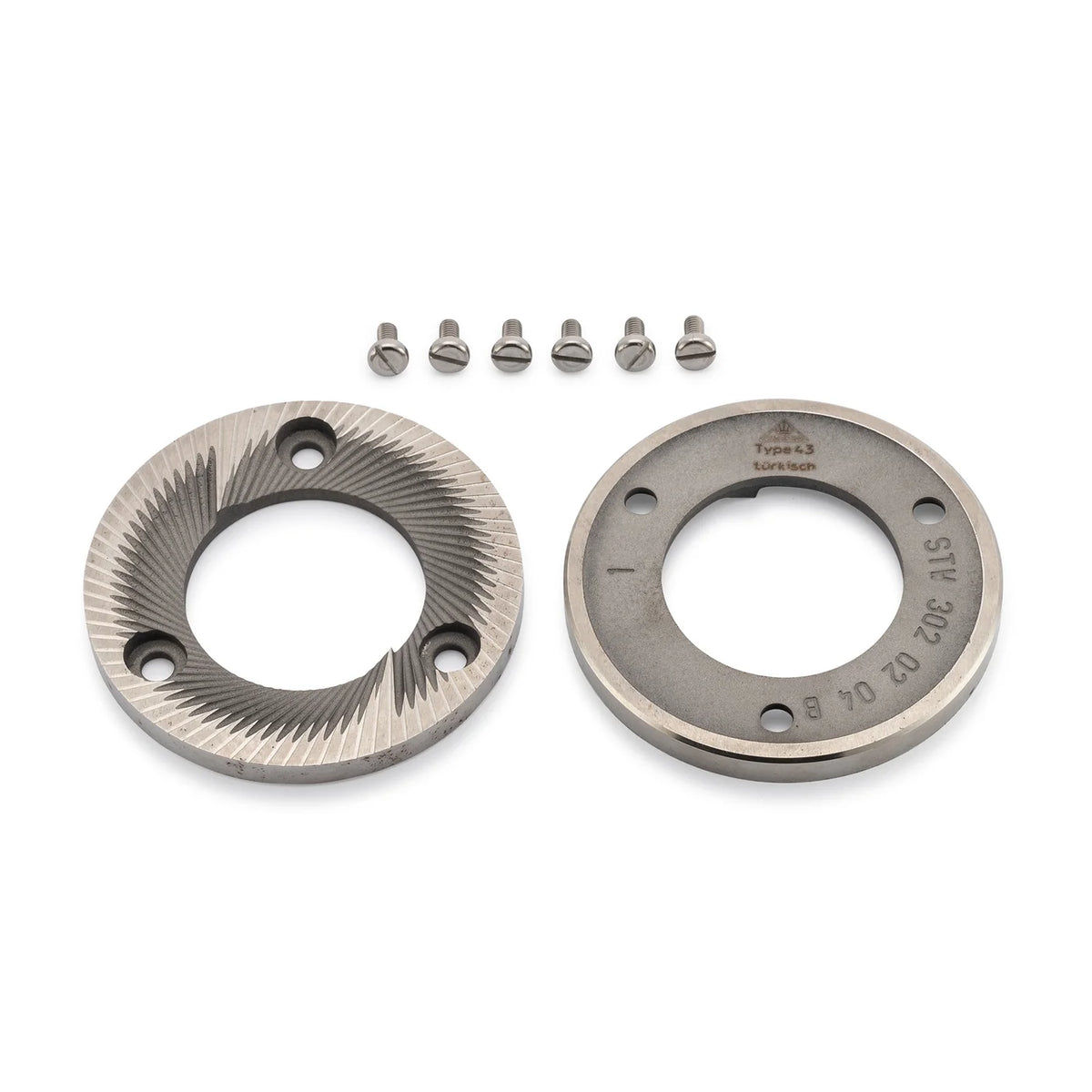 Mahlkoning 98mm Turkish Premium Cast Steel Burrs, EK43